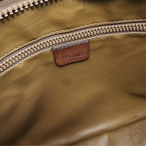 Celine Macadam Vintage Clutch/Zip Pouch EUC w/COA - Picture 4 of 7